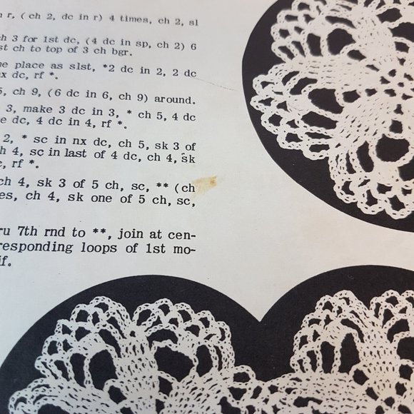 Vintage 1970s Crochet Pattern Book of Originals by Elizabeth Hiddleson Volume 8 - Picture 12 of 14